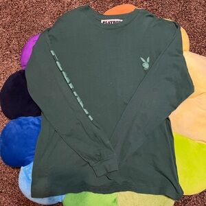 Green PlayBoy long sleeve shirt